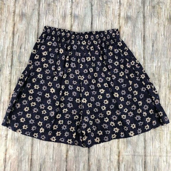 90’s The Limited Star Print High Rise Elastic Waist Pull On Shorts size XS - Picture 2 of 6